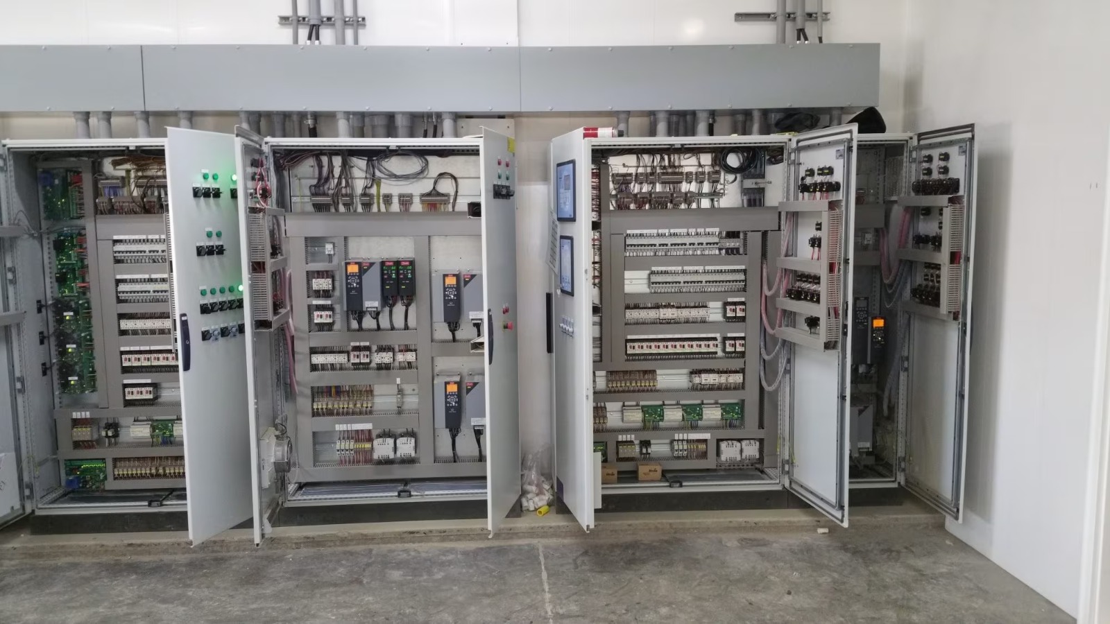 PLC Logic-Based Process Control Panel
